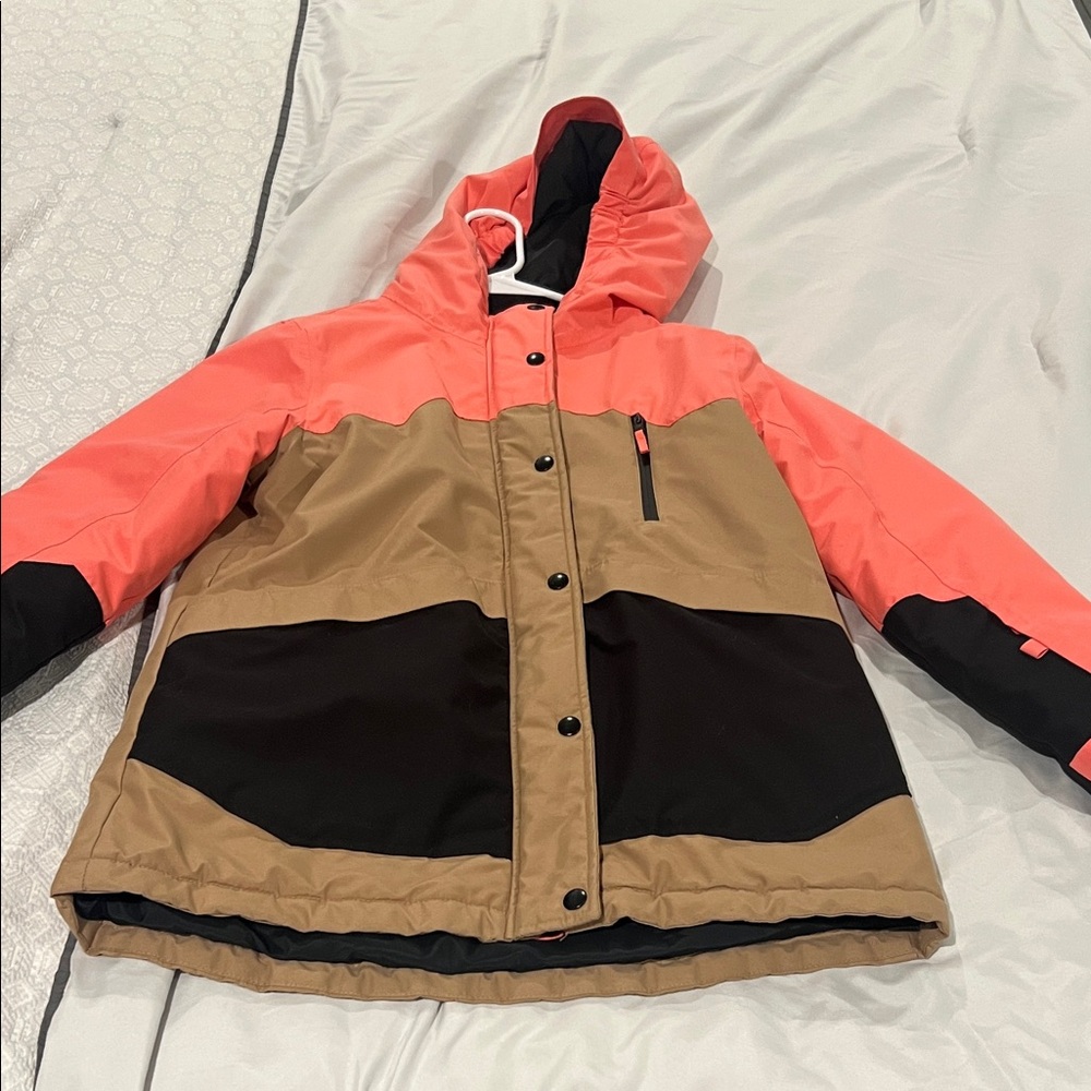 Swiss Tech Kids Gray and Black Puffer Jacket
